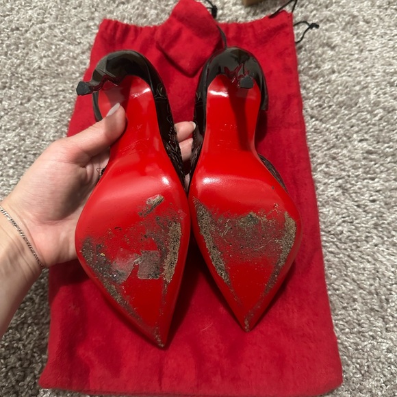 Louboutin Beloved laser cut squiggly heel - Picture 11 of 12